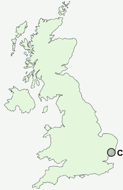 UK Postcode map