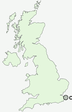 CT14 Postcode map