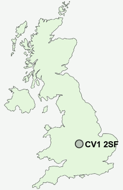 UK Postcode map