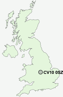 UK Postcode map