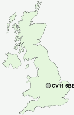 UK Postcode map