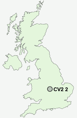 UK Postcode map