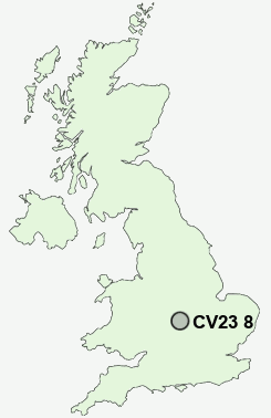 UK Postcode map