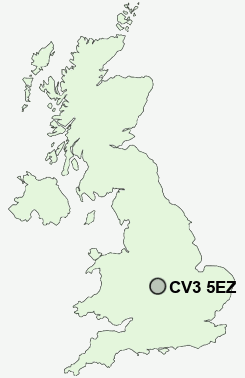 UK Postcode map