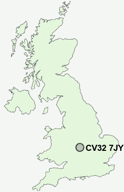 UK Postcode map