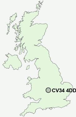 UK Postcode map