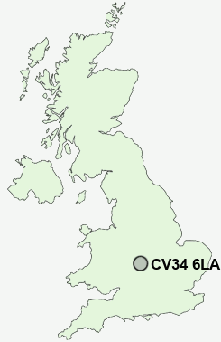 UK Postcode map