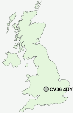 UK Postcode map