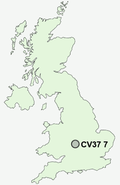 UK Postcode map