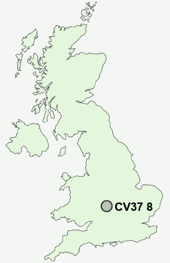 UK Postcode map