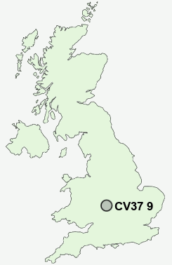 UK Postcode map