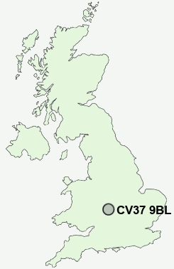 UK Postcode map