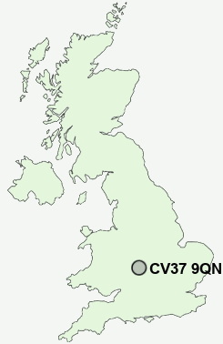 UK Postcode map