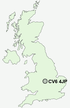 UK Postcode map