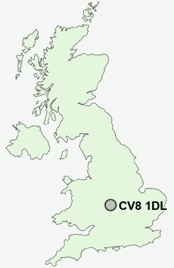 UK Postcode map