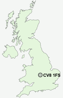 UK Postcode map