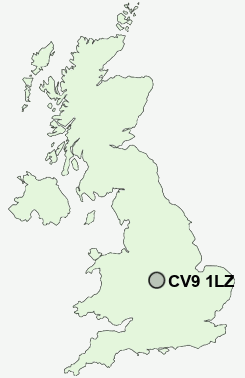 UK Postcode map