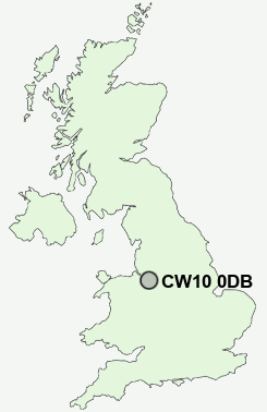 UK Postcode map