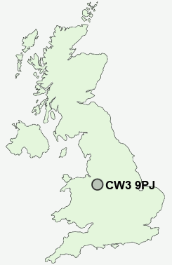 UK Postcode map