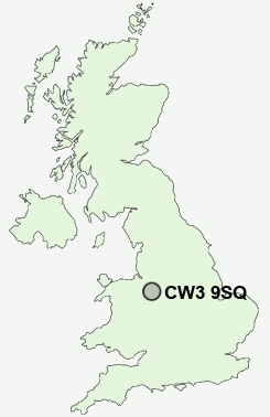 UK Postcode map