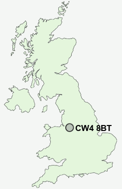 UK Postcode map