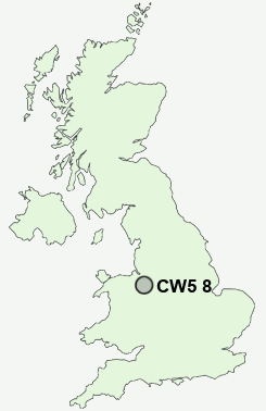 UK Postcode map