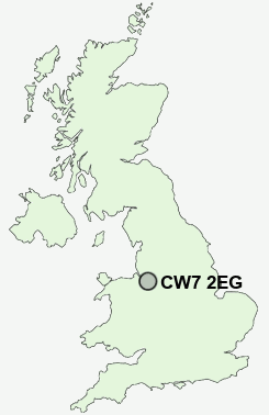 UK Postcode map