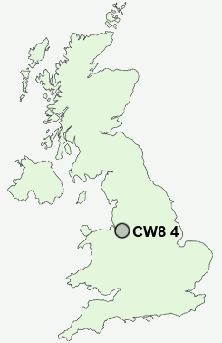 UK Postcode map