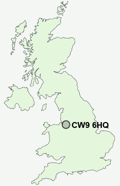 UK Postcode map