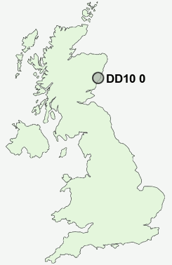 UK Postcode map