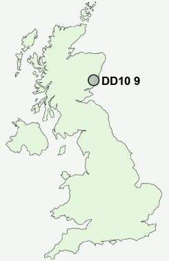 UK Postcode map