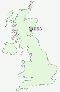 UK Postcode map