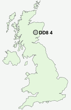 UK Postcode map