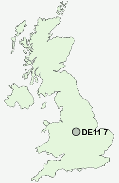 UK Postcode map