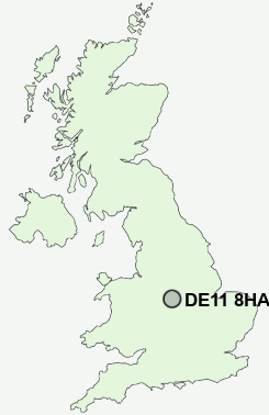 UK Postcode map