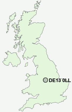 UK Postcode map