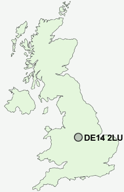 UK Postcode map