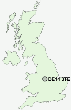 UK Postcode map