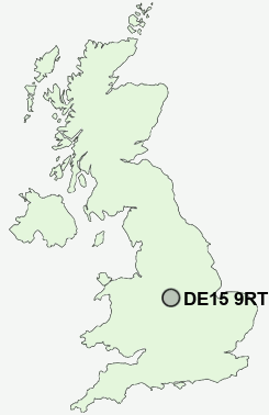 UK Postcode map