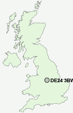 UK Postcode map