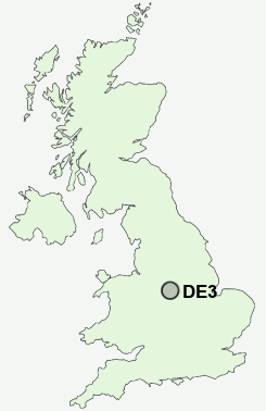 UK Postcode map