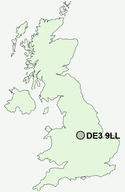 UK Postcode map