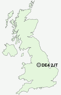 UK Postcode map