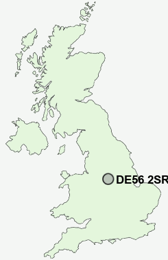 UK Postcode map