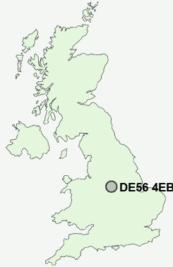 UK Postcode map