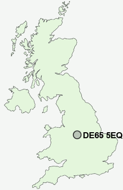 UK Postcode map