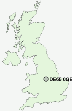 UK Postcode map