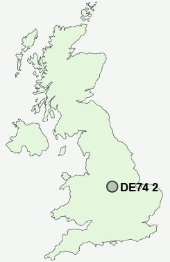 UK Postcode map