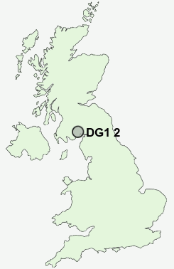 UK Postcode map