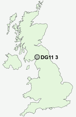 UK Postcode map